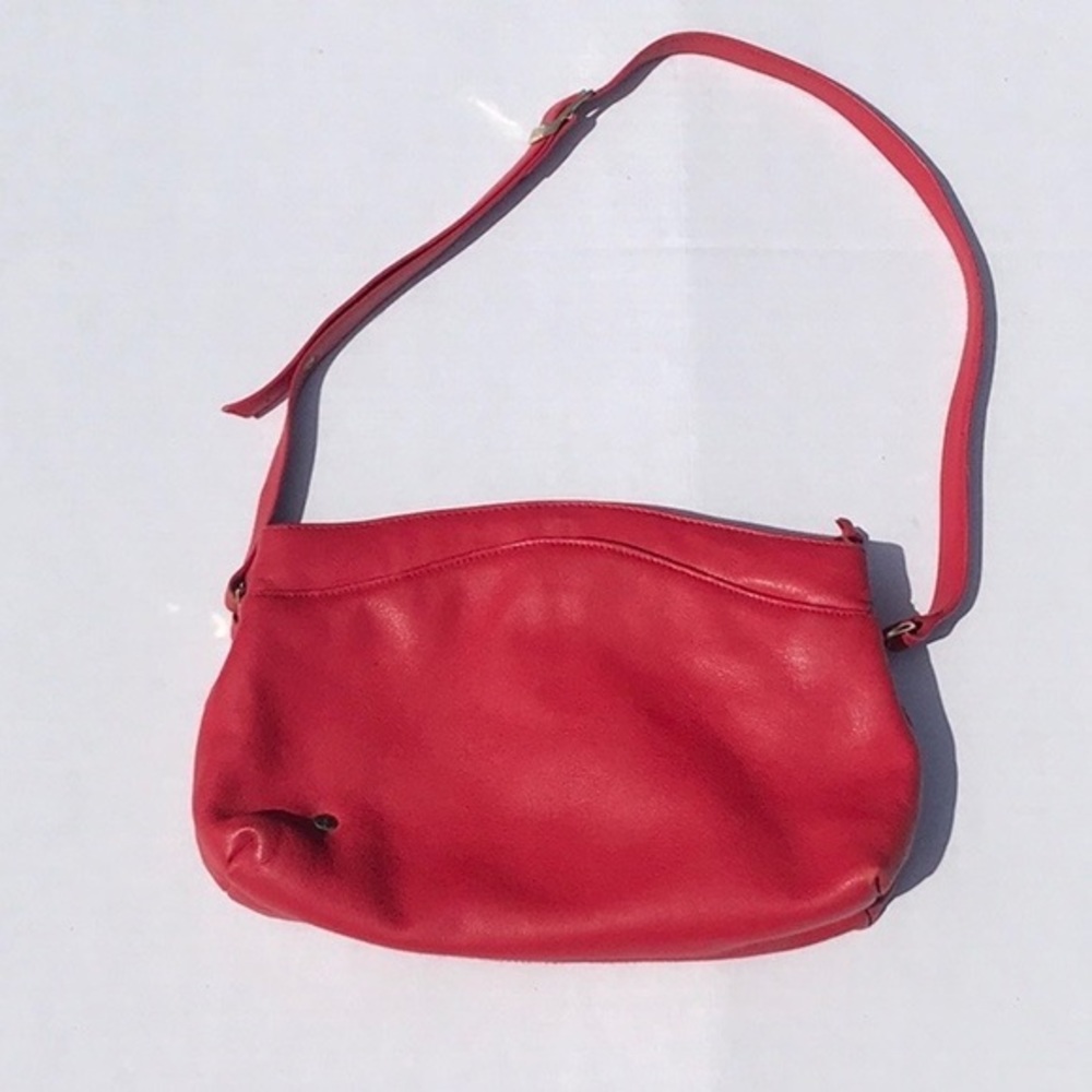 Borelli Genuine Leather Red Bag